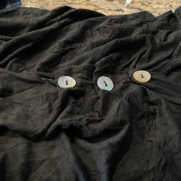 Zim & Zoe Women’s plus size 22/24 - crinkle cropped pant with side buttons - Picture 8 of 8